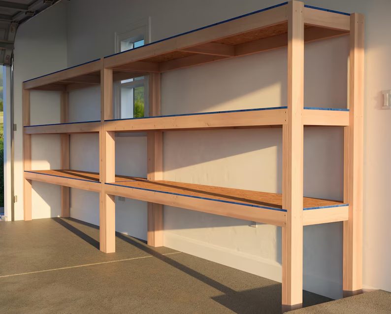 Custom Garage Shelving